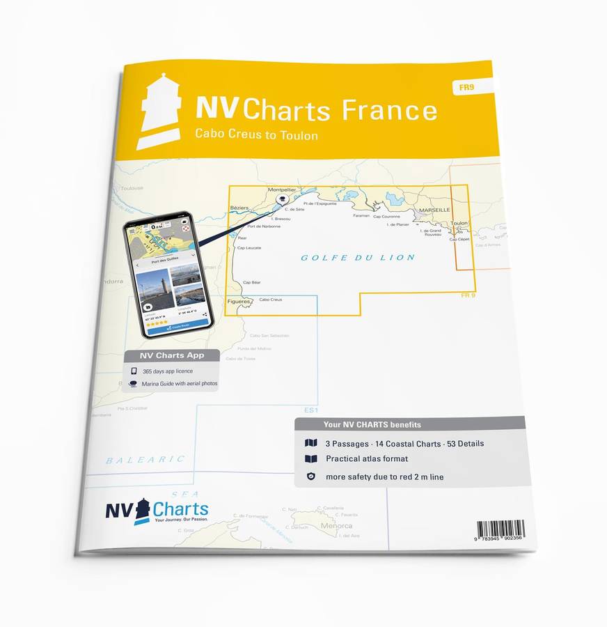 NV Atlas France FR9: Cabo Creus to Toulon